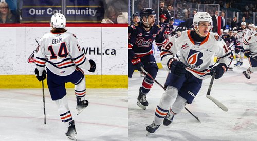 Blazers forwards Behm and Lafreniere both taken in 3rd round of NHL draft